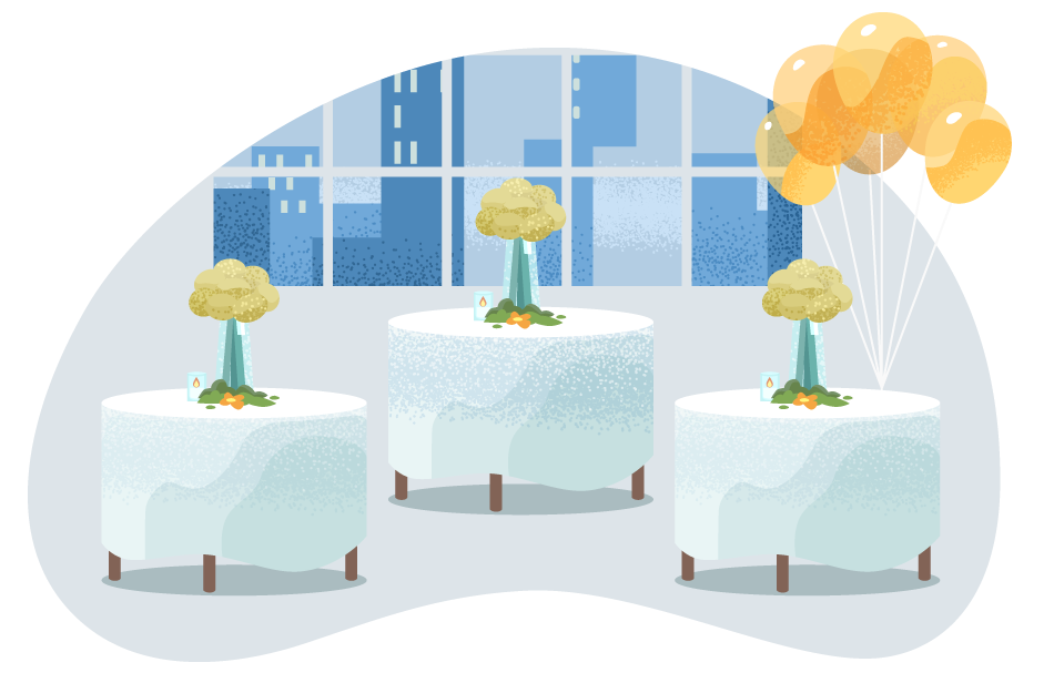 illustration_banquet-halls Restaurant Fine Dining Restaurants Insurance