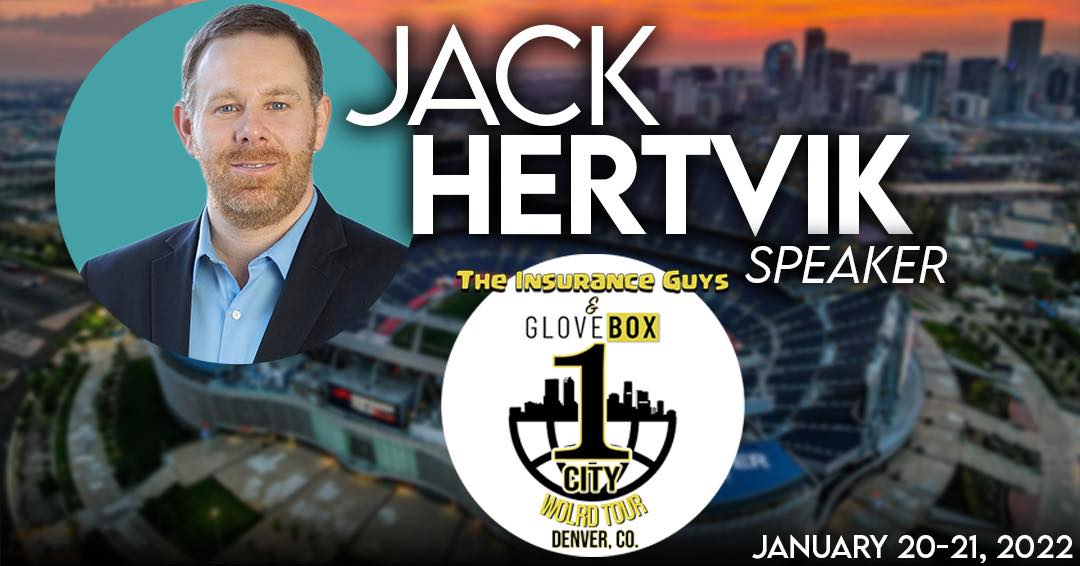 One City World Tour 2022 Jack Hertvik The Insurance Guys Glovebox
