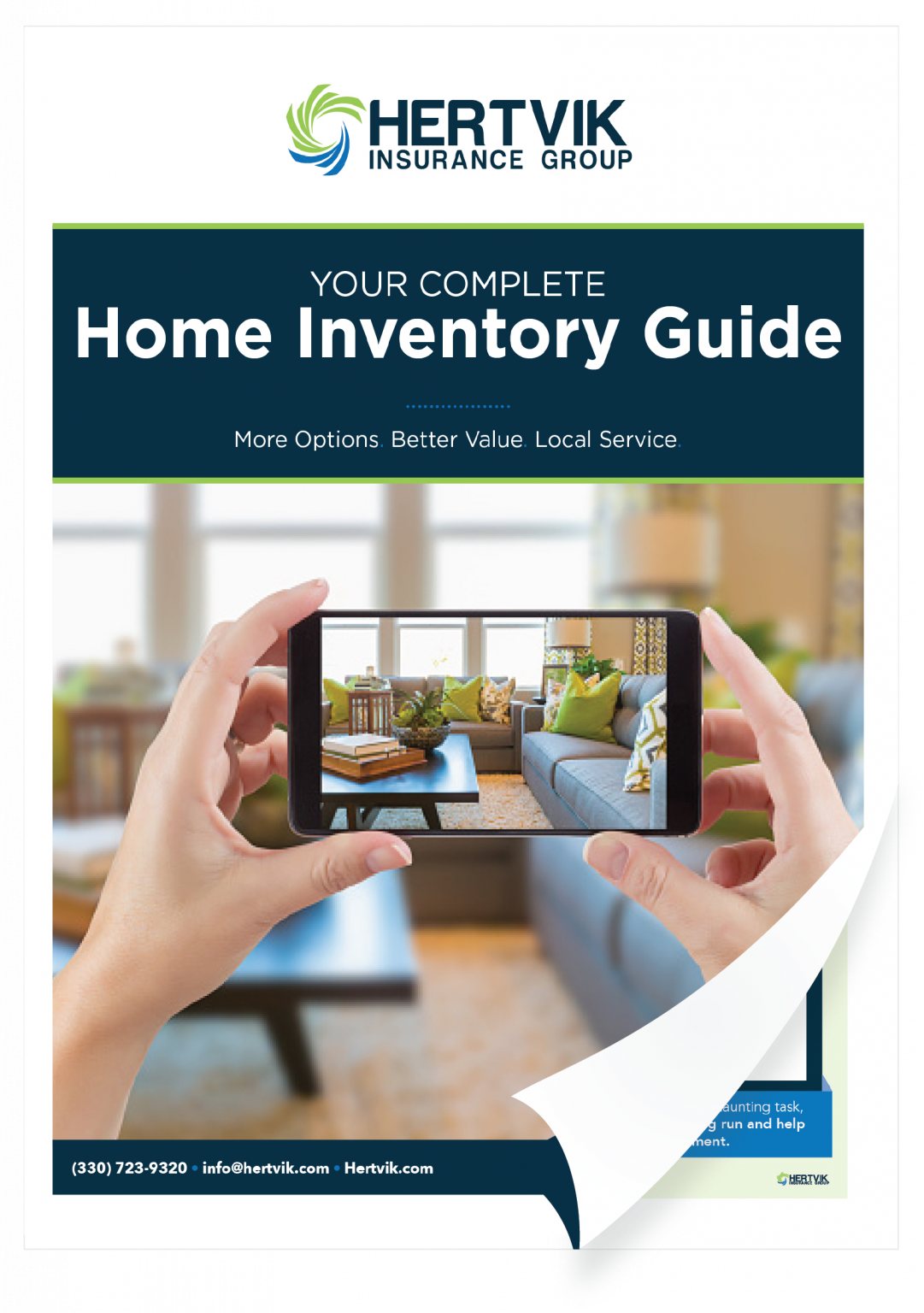 Home Inventory Guide Hertvik Insurance Medina OH