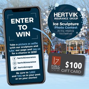 Hertvik Insurance 2023 Medina Ice Festival