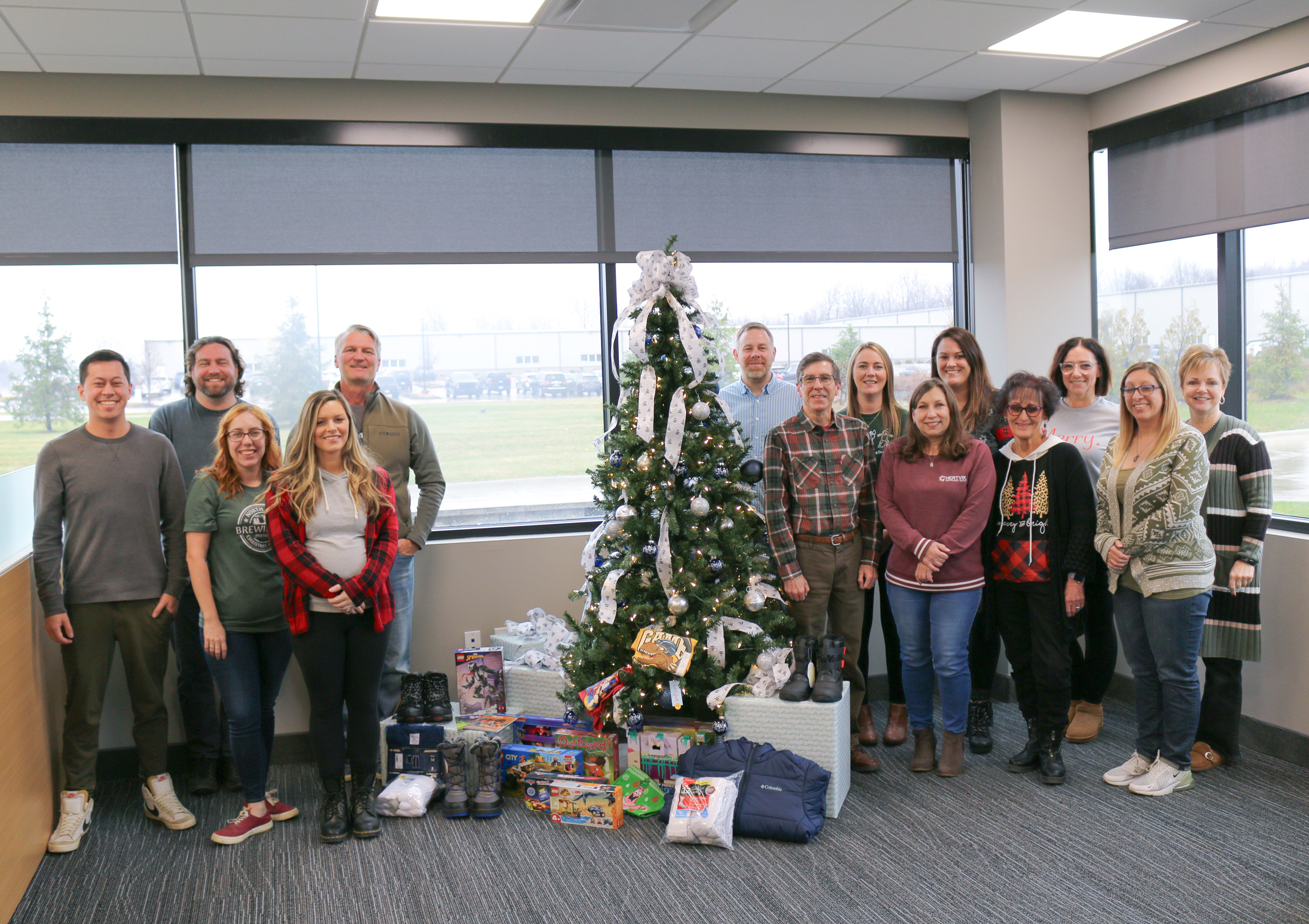 Lodi Family Center Christmas4Kidz Adopt a Family 2023 Hertvik Insurance Group Medina OH