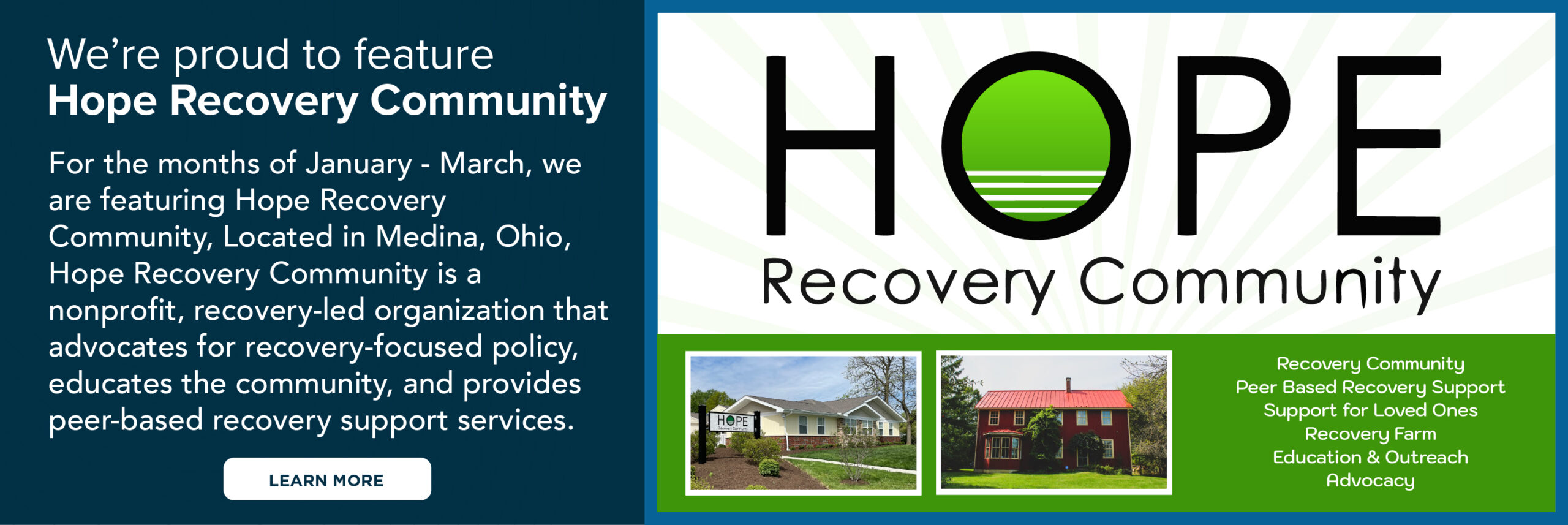 Hertvik Cares Hope Recovery Community Medina OH Hertvik Insurance Group