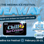 Hertvik Insurance Group Medina Ice Festival 2026 Ice Sculpture