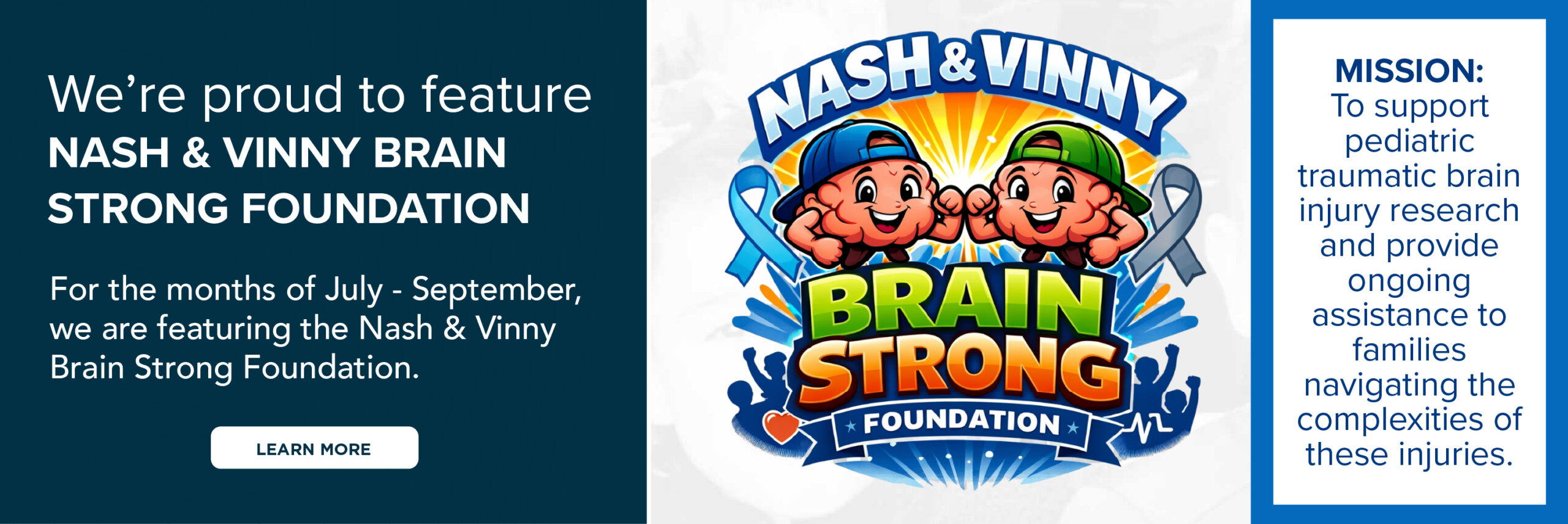 Nash & Vinny Brain Strong Foundation Hertvik Cares Hertvik Insurance Group OH